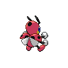 Ledian back-facing sprite from Pokémon Black 2