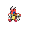 Ledian front-facing sprite from Pokémon Black 2