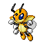 Ledian shiny front-facing sprite from Pokémon Emerald