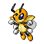 Ledian shiny front-facing sprite from Pokémon Sapphire