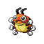 Ledyba front-facing sprite from Pokémon Emerald