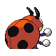 Ledyba back-facing sprite from Pokémon SoulSilver