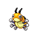Ledyba shiny front-facing sprite from Pokémon SoulSilver