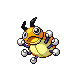 Ledyba shiny front-facing sprite from Pokémon Platinum