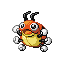 Ledyba front-facing sprite from Pokémon Sapphire