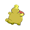 Lickilicky shiny back-facing sprite from Pokémon Black 2