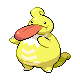 Lickilicky shiny front-facing sprite from Pokémon Diamond