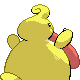 Lickilicky shiny back-facing sprite from Pokémon HeartGold