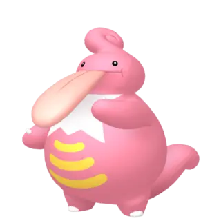 Lickilicky front-facing sprite from Pokémon Brilliant Diamond