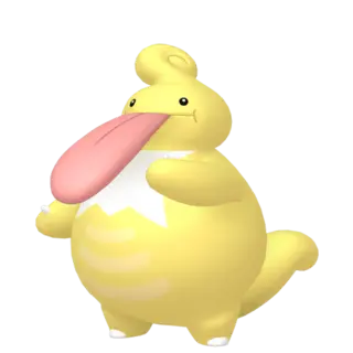 Lickilicky shiny front-facing sprite from Pokémon Brilliant Diamond
