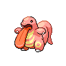 Lickitung front-facing sprite from Pokémon White 2