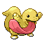 Lickitung shiny front-facing sprite from Pokémon Emerald