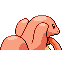 Lickitung back-facing sprite from Pokémon FireRed