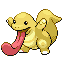 Lickitung shiny front-facing sprite from Pokémon FireRed