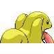 Lickitung shiny back-facing sprite from Pokémon SoulSilver