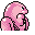 Lickitung back-facing sprite from Pokémon Red