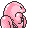 Lickitung back-facing sprite from Pokémon Yellow