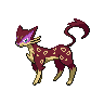 Liepard shiny front-facing sprite from Pokémon White