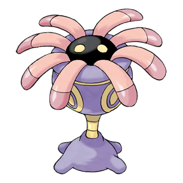 Lileep, the Sea Lily Pokémon — Rock/Grass-type Pokémon official artwork