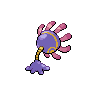 Lileep back-facing sprite from Pokémon Black