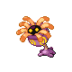 Lileep front-facing sprite from Pokémon Diamond