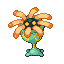 Lileep shiny front-facing sprite from Pokémon Sapphire