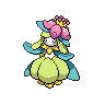 Lilligant shiny front-facing sprite from Pokémon Black