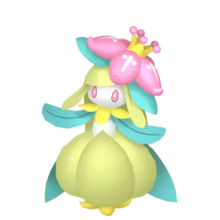 Lilligant shiny front-facing sprite from Pokémon Legends: Arceus