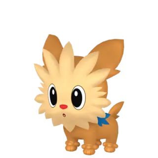 Lillipup front-facing sprite from The Isle Of Armor
