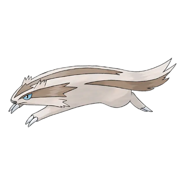 Linoone, the Rushing Pokémon — Normal-type Pokémon official artwork