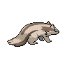 Linoone back-facing sprite from Pokémon Black 2