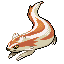 Linoone shiny front-facing sprite from Pokémon Emerald