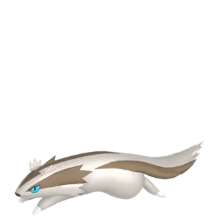 Linoone front-facing sprite from Pokémon X