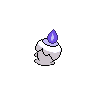 Litwick back-facing sprite from Pokémon Black 2