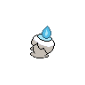Litwick shiny back-facing sprite from Pokémon Black 2