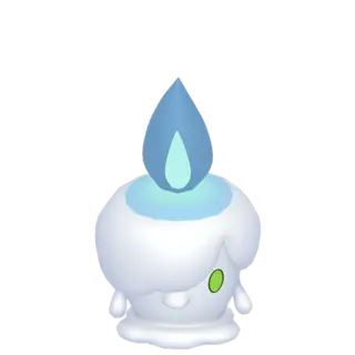 Litwick shiny front-facing sprite from Pokémon Sword
