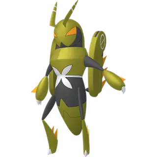Lokix shiny front-facing sprite from Pokémon Scarlet
