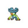 Lombre shiny front-facing sprite from Pokémon White 2