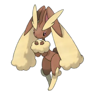 Lopunny official artwork