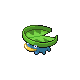 Lotad front-facing sprite from Pokémon Pearl