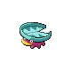 Lotad shiny front-facing sprite from Pokémon Pearl