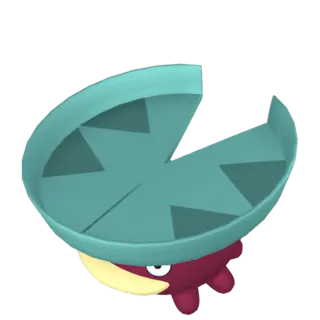 Lotad shiny front-facing sprite from Pokémon Scarlet