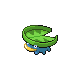 Lotad front-facing sprite from Pokémon Platinum