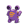 Loudred shiny back-facing sprite from Pokémon Black