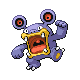 Loudred front-facing sprite from Pokémon Pearl