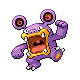 Loudred shiny front-facing sprite from Pokémon Pearl