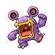 Loudred shiny front-facing sprite from Pokémon SoulSilver