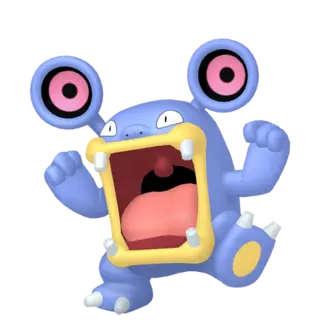 Loudred front-facing sprite from Pokémon Brilliant Diamond