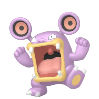 Loudred shiny front-facing sprite from Pokémon Brilliant Diamond