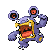 Loudred front-facing sprite from Pokémon Platinum